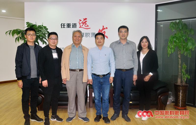 青島瑞克爾一行到訪中國磨料磨具網(wǎng)
